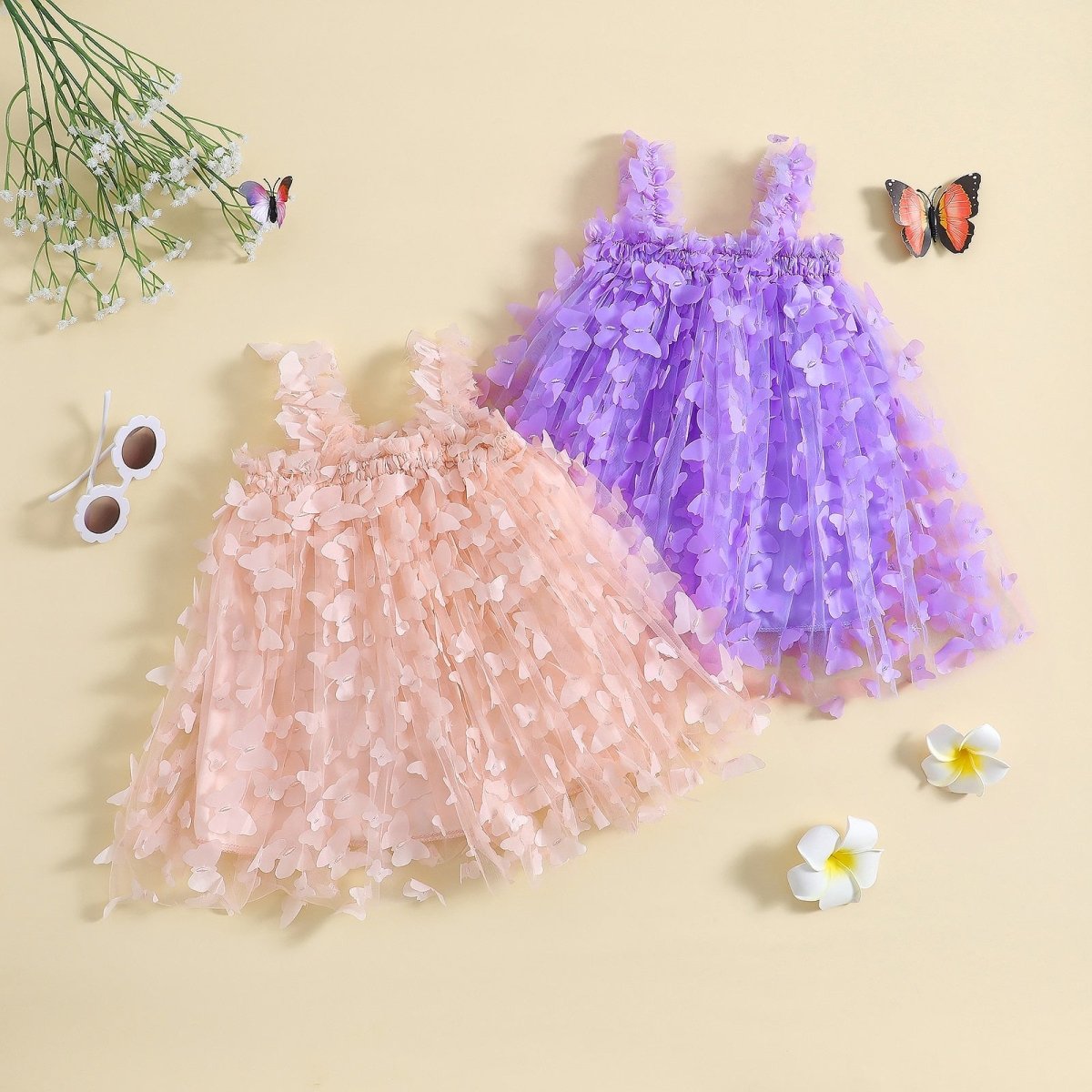 Vestido Infantil Borboletinhas - Ama Mamma
