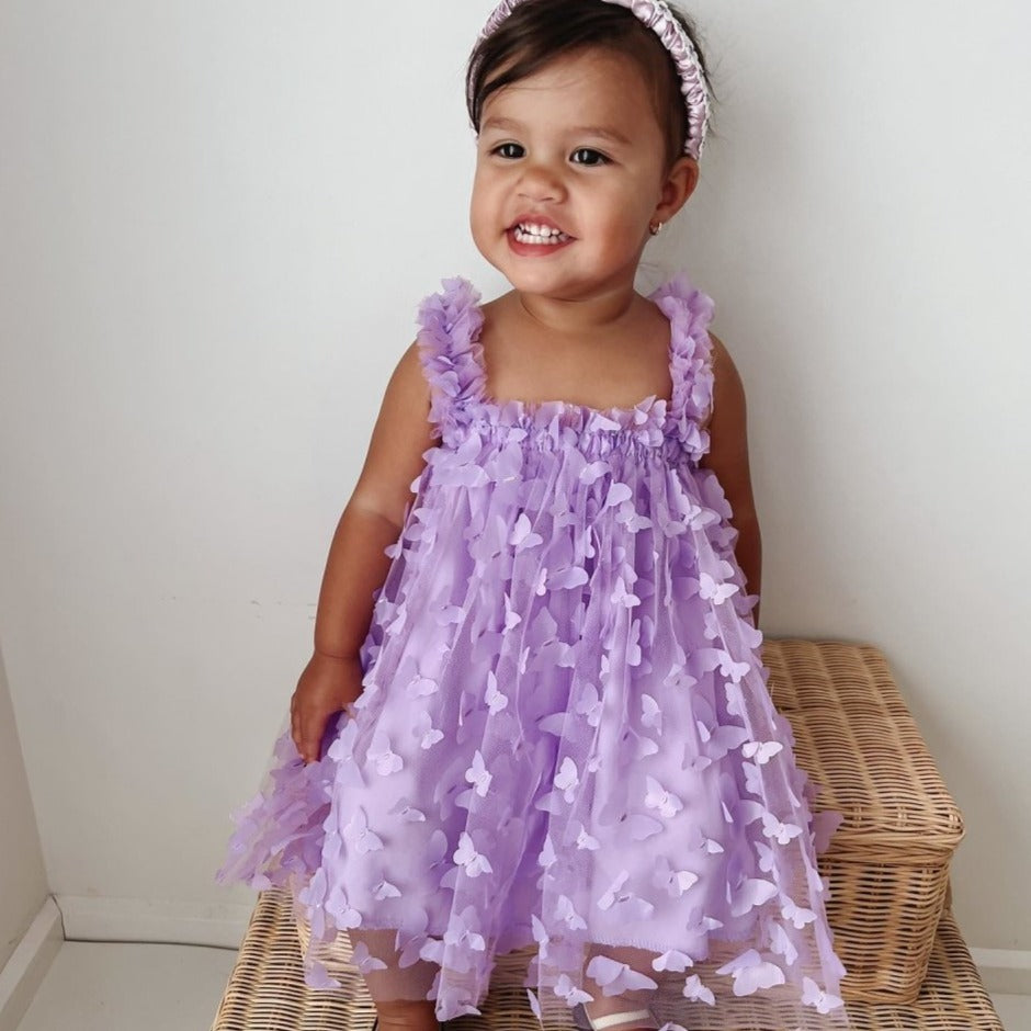 Vestido Infantil Borboletinhas - Ama Mamma