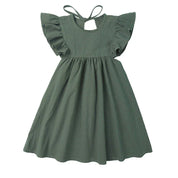 Vestido Infantil Elegante com Babados Ama Mamma - Ama Mamma