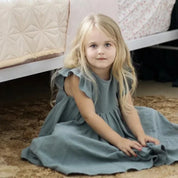 Vestido Infantil Elegante com Babados Ama Mamma - Ama Mamma