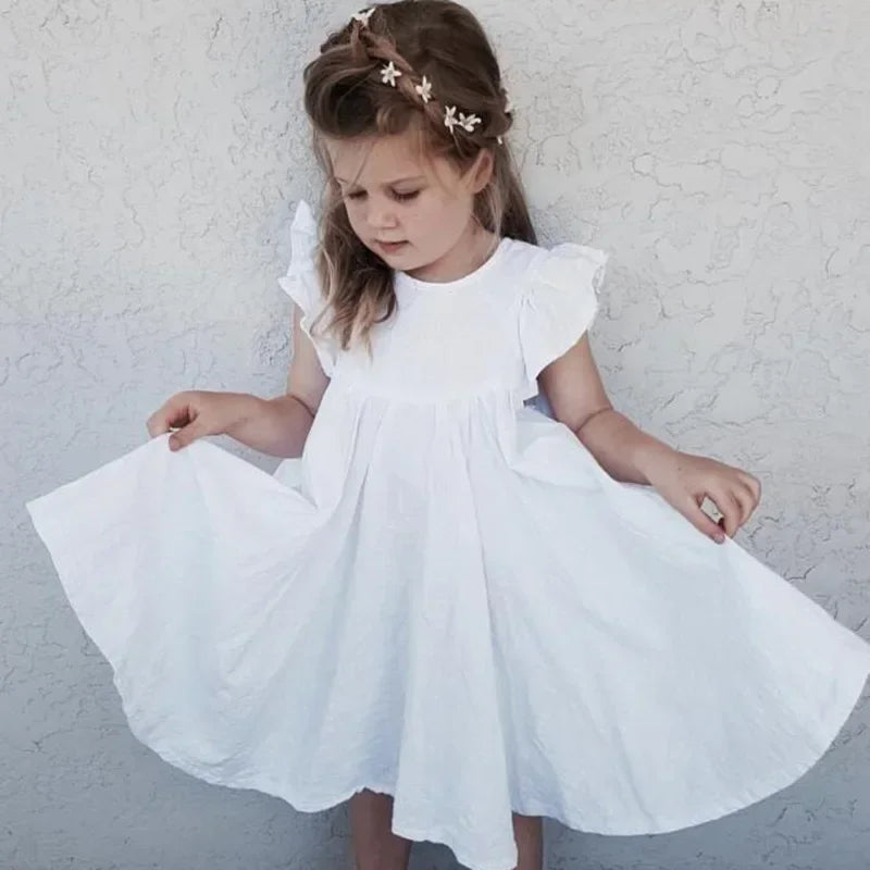 Vestido Infantil Elegante com Babados Ama Mamma - Ama Mamma