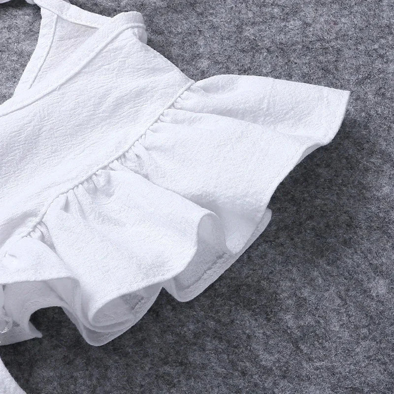 Vestido Infantil Elegante com Babados Ama Mamma - Ama Mamma