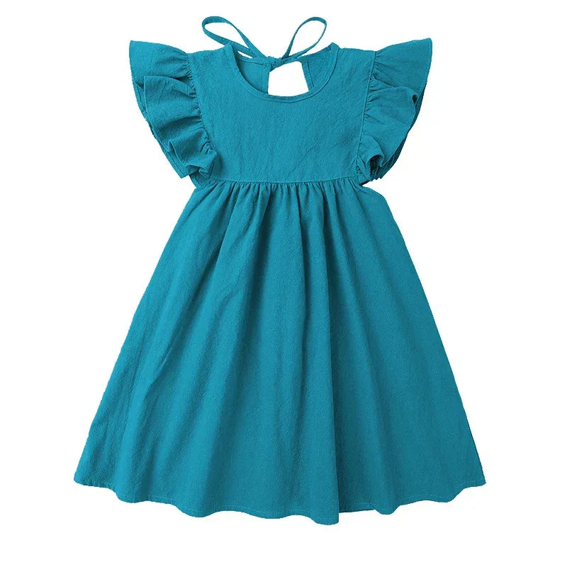 Vestido Infantil Elegante com Babados Ama Mamma - Ama Mamma