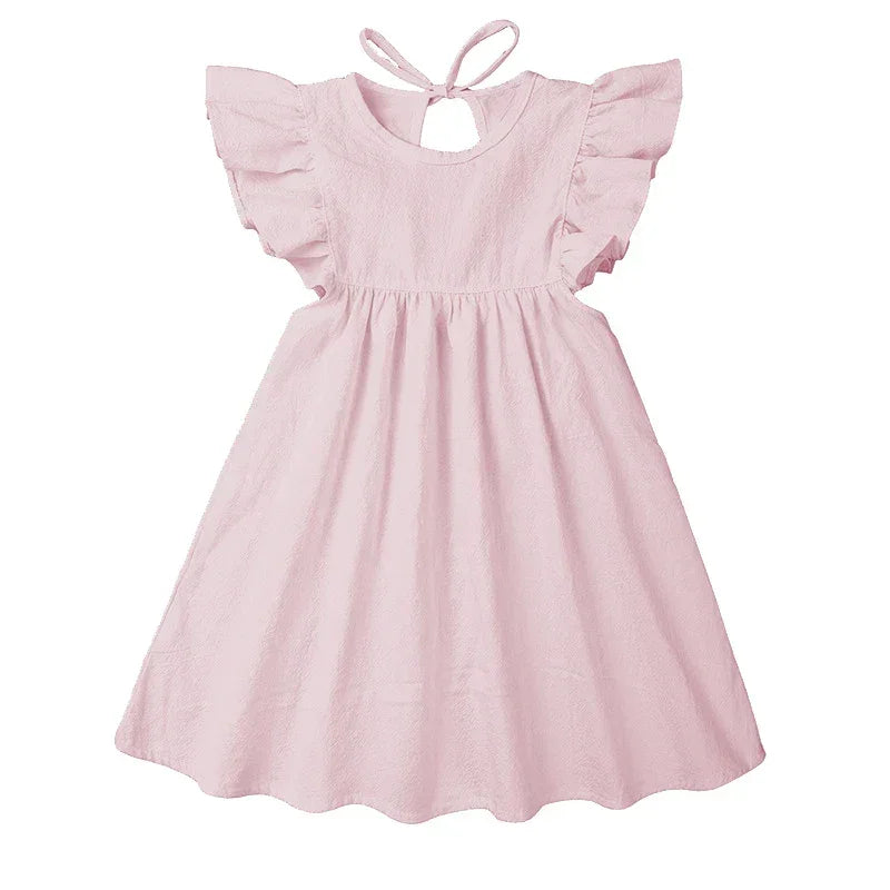 Vestido Infantil Elegante com Babados Ama Mamma - Ama Mamma