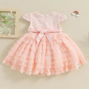 Vestido Infantil Feminino Doce Tule | 0-24 Meses - Ama Mamma