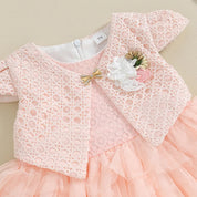 Vestido Infantil Feminino Doce Tule | 0-24 Meses - Ama Mamma