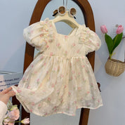 Vestido Infantil Feminino Giulia | 2-7 Anos - Ama Mamma