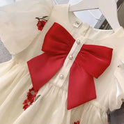 Vestido Infantil Feminino Perola | 2-8 Anos - Ama Mamma