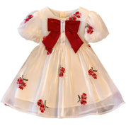 Vestido Infantil Feminino Perola | 2-8 Anos - Ama Mamma
