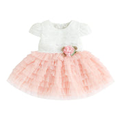 Vestido Infantil Feminino Rosas | 0-24 Meses - Ama Mamma