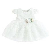 Vestido Infantil Feminino Rosas | 0-24 Meses - Ama Mamma