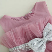 Vestido Infantil Feminino Tule Camadas | 1 - 5 Anos - Ama Mamma