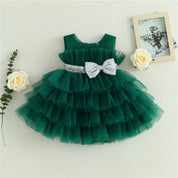 Vestido Infantil Feminino Tule Camadas | 1 - 5 Anos - Ama Mamma