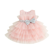 Vestido Infantil Feminino Tule Camadas | 1 - 5 Anos - Ama Mamma