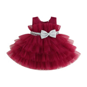 Vestido Infantil Feminino Tule Camadas | 1 - 5 Anos - Ama Mamma