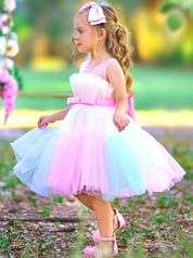 Vestido Infantil Feminino Tule Hanna | 1-13 Anos - Ama Mamma
