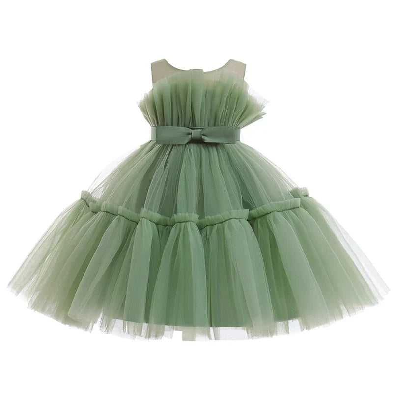 Vestido Infantil Feminino Tule Hanna | 1-13 Anos - Ama Mamma