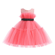 Vestido Infantil Feminino Tule Hanna | 1-13 Anos - Ama Mamma