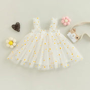 Vestido Infantil Floral em Tule Ama Mamma - Ama Mamma