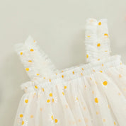 Vestido Infantil Floral em Tule Ama Mamma - Ama Mamma