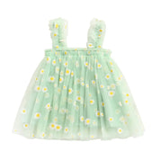 Vestido Infantil Floral em Tule Ama Mamma - Ama Mamma