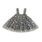 Vestido Infantil Floral em Tule Ama Mamma - Ama Mamma