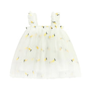Vestido Infantil Floral em Tule Ama Mamma - Ama Mamma