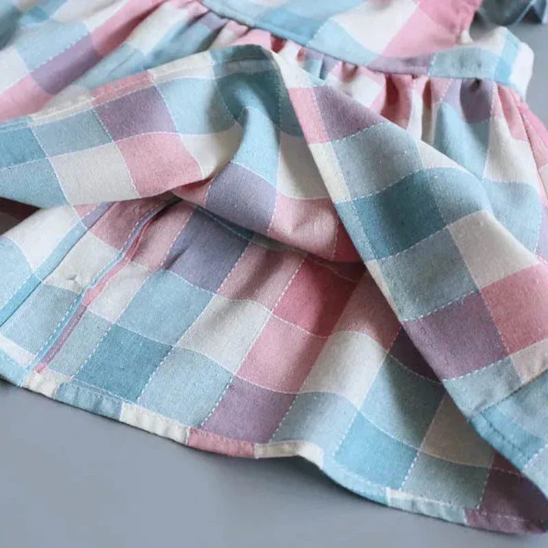 Vestido Xadrez Elegante Ama Mamma - Ama Mamma