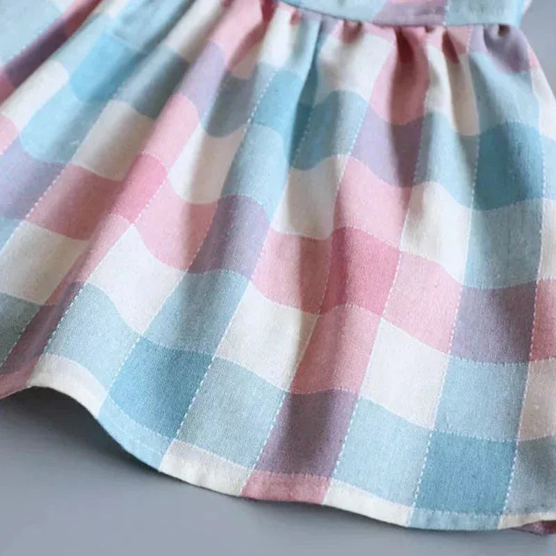 Vestido Xadrez Elegante Ama Mamma - Ama Mamma