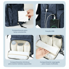 Bolsa Maternidade Premium Ama Mamma Baby - Ama Mamma