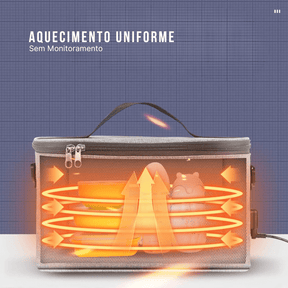 Bolsinha Térmica com Aquecedor 8L 12V - Ama Mamma