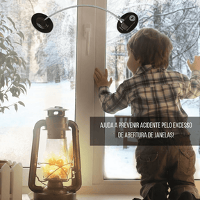 Trava de Segurança para Bebês Cabo de Aço com Chaves - Ama Mamma - Ama Mamma