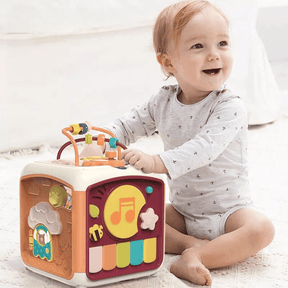 Brinquedos Educativos | Cubo Musical 7 x 1 - 6~36 Meses - Ama Mamma