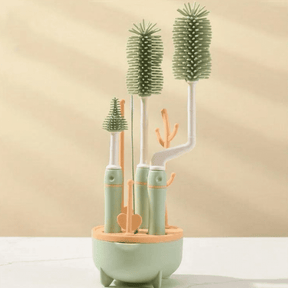 Escova de Mamadeira em Silicone | Kit 6 em 1 - Ama Mamma