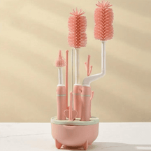 Escova de Mamadeira em Silicone | Kit 6 em 1 - Ama Mamma