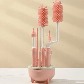 Escova de Mamadeira em Silicone | Kit 6 em 1 - Ama Mamma