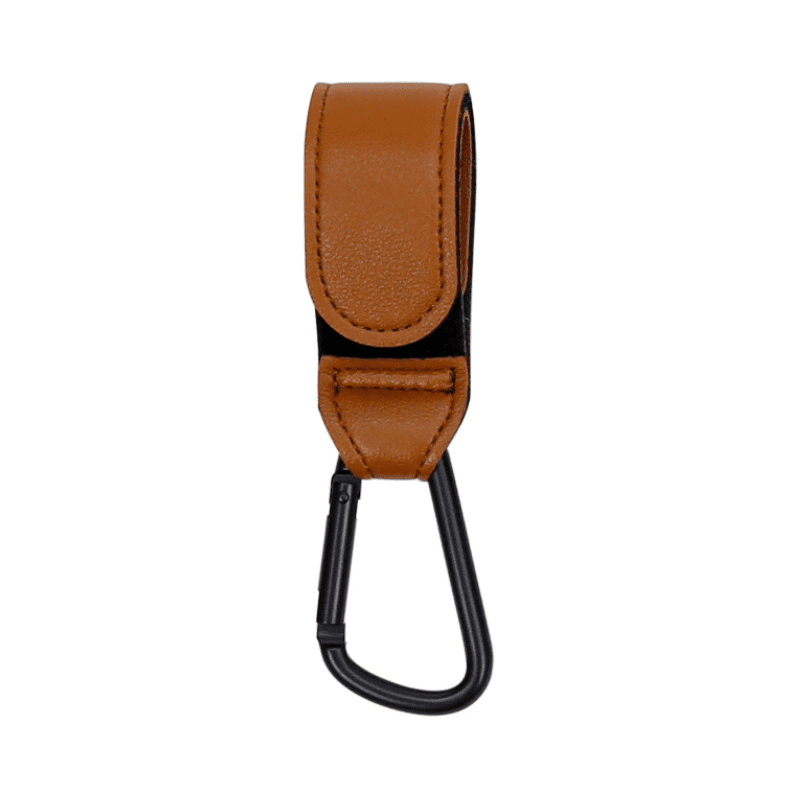 Gancho Carrinho de Bebê em Couro - Ama Mamma