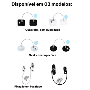 Trava de Segurança para Bebês Cabo de Aço com Chaves - Ama Mamma - Ama Mamma