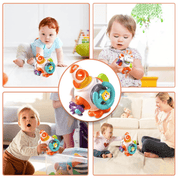 Brinquedos Montessoriano | Desenvolvimento Sensorial Cubo 6 x 1 - 0~36 Meses - Ama Mamma