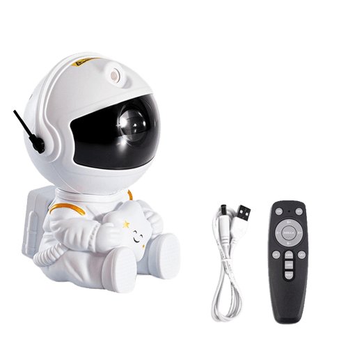 Projetor Astronauta de Estrelas e Galáxias - Ama Mamma